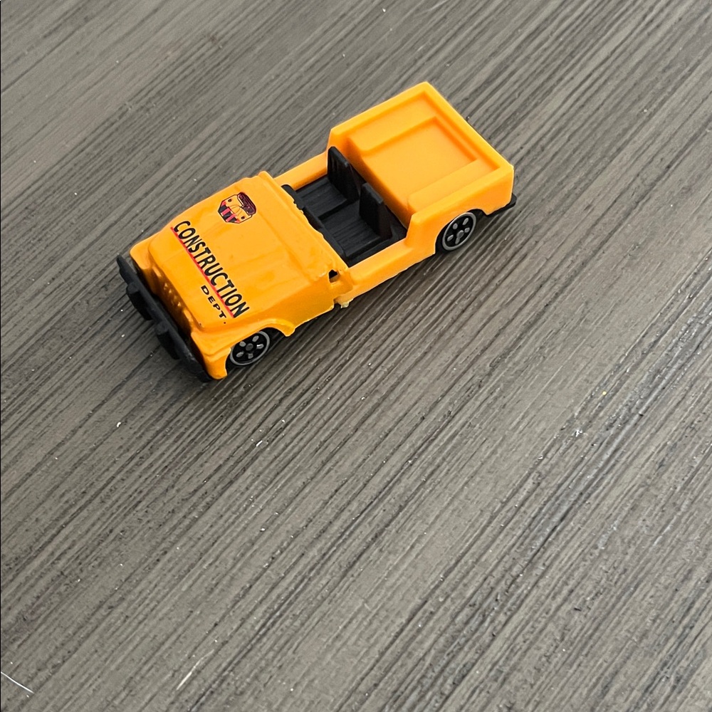 Yellow Construction Toy Truck